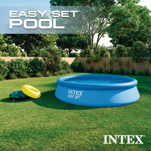 INTEX 28131EH 12ft x 30in Easy Set Up Inflatable Swimming Pool with Filter Pump