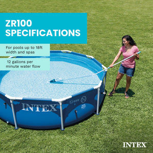 Intex Pool & Spa Vacuum ZR100 for PureSpas, Above Ground Pools & Inground Pools