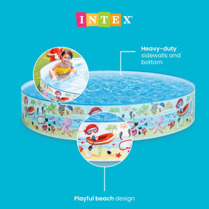 INTEX Beach Days Snapset Instant Kids Childrens Swimming Pool