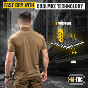 M-Tac Polo Elite Tactical Coolmax - TRAPSKI