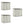 Suncast 3 Door Locking System Horizontal Storage Shed Stow Away, Ivory (3 Pack)