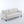 83 Inch Faux Leather Rolled Arm Sofa with Nailhead Trim