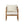 Acacia Wood Patio Furniture Club Chair Set of 2