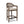 Americana - Mid-Century Modern Cane Back Counter Stool