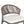 Outdoor Bar Height Metal Frame Counter Stools with Scallop-Shaped Backrest & Water-Resistant Cushions