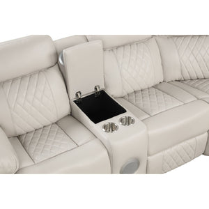 Lacrosse - Power Reclining Sectional Sofa