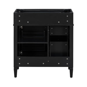 Bathroom Vanity With 2 Drawers And Tip-Out Drawer, Storage Cabinet