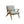 Lounge Chair With Tufted Upholstery And Solid Frame