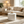 White Round Coffee Table with Tempered Glass Top