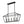 5 Light Farmhouse Kitchen Island Lighting, 5 Light Industrial Linear Chandelier For Dining Room Metal Hanging Pendant Light Fixture For Bedroom Living Room Hallway Conference Room - Matte Black