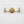 Regal - Double Light Vanity With Clear Ribbed Satin - Antique Brass / Clear