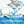 2 Pack Outdoor Waterproof Pillows - Blue Leaf (18x18 Inch)