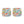 Outdoor Patio Chair Cushions, Water-Repellent U-Shape Thick Foam Seat Cushions (Set of 4)