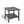 Square 2 Tier All-Weather Outdoor Side Table With Slatted Top