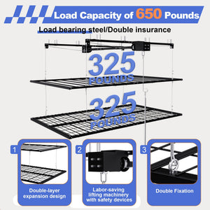 Overhead Garage Storage Rack