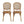 Vintage Style Dining Chairs (Set of 2)