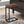 Accent Table, C-Shaped, Modern - Brown