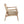 Cane Back Upholstered Accent Chair