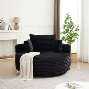 Swivel Chair With 360° Rotation For Living Room