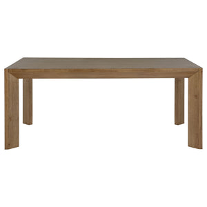 Rectangular Dining Set With Angular Legs