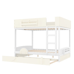 Queen Bunk Bed with Trundle