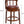 Swivel Cow Top Wooden Bar Stool, 360 Degree Swivel Bar Height Chair With Backs For Home Kitchen Counter