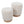 Marla - Contemporary, Nesting Ottoman Set