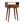 Solid Wood Mini Console Table, 2 Drawers, 1 Open Slot