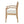 Farmhouse Dining Chairs Set of 2 with Upholstered Seats and Rattan Backrest
