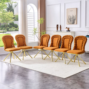 Puffy Bubble, Ball Chain Chair For Dining Room & Kitchen (Set of 2)