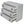 Anpu Faux Crocodile Skin Console Cabinet - Silver