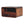 Large Floating Bedside, Curve Open Upper Slot, 1 Drawer, Chestnut