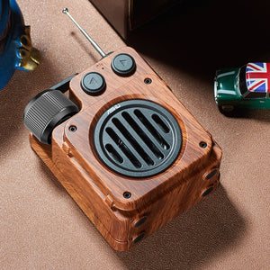 Retro Lightweight Compact Wireless Bluetooth Speaker