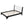 Queen Size Bed Frame in Black & White Pine