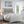 Modern Bed With LED Lights And Glass Panels, 2 Nightstands