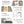 4 Tier All Steel Rotating Bookshelf With 360° Wheels, Large Size Sturdy & Spacious Book Rack, New Style Bookshelf - White