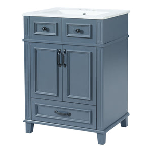 Bathroom Vanity With Sink And Storage Cabinet