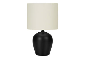 Lighting Table Lamp Transitional - Black / Cream