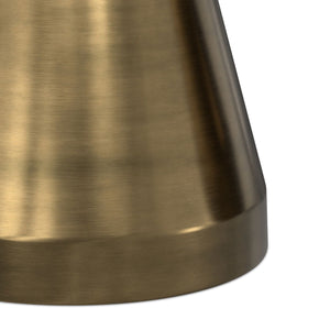 Allegra - Side Table - Antique Brass