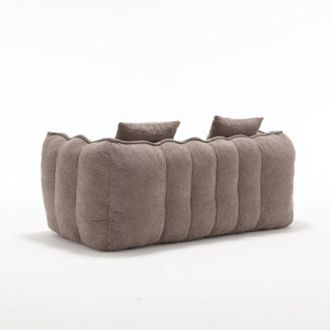 Cozy Beanbag Chair With High Resilience Foam Core For 2