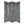 Room Divider, Herero 4 Panel Decorative Screen - Black