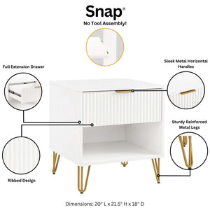 Dumbo - Modern Nightstand