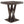 Double X Base Square Bar Table - Cappuccino