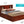 Traditional Style Bookcase Storage Bed