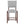 Set of 4 Mid-Century Modern Linen Upholstered Bar Stools