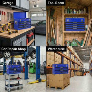 20-inch Steel Portable Tool Box With Drawers