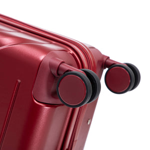 14"/20" 2-Piece ABS Spinner Wheel Luggage Set with Cosmetic Case