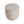 Outdoor / Indoor Lightweight Concrete Side Table With Travertine - Beige