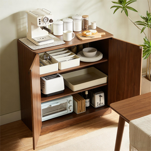 34.3" Modern Wavy Sideboard