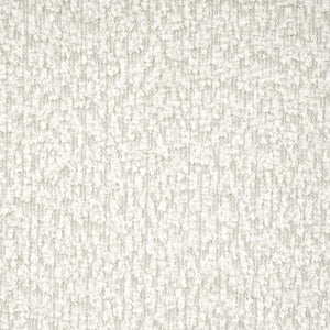 King Size Upholstered Bed Frame With Boucle Fabric Curved And Wide Headboard